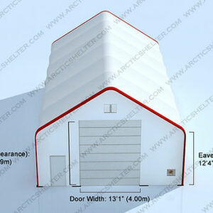 Prairie Shelters - 60x30x22 Pro Peak Double Truss (front)