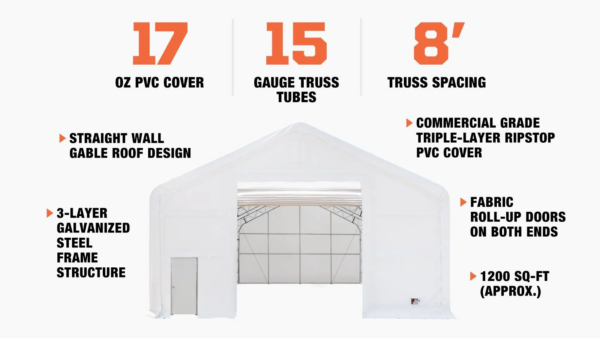 40'x30' TMG PRO Series - Double Truss - Image 2